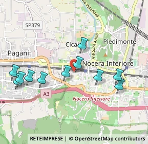 Mappa Via Crocifisso, 84014 Nocera Inferiore SA, Italia (1.08545)