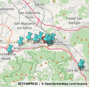 Mappa Via Crocifisso, 84014 Nocera Inferiore SA, Italia (3.1825)