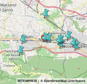 Mappa Via Crocifisso, 84014 Nocera Inferiore SA, Italia (1.84818)