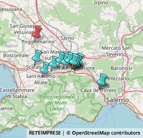 Mappa Via Bruni Grimaldi Nicola, 84014 Nocera Inferiore SA, Italia (4.11429)