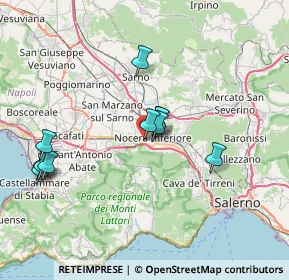 Mappa Via Bruni Grimaldi Nicola, 84014 Nocera Inferiore SA, Italia (7.64)