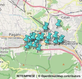 Mappa Via Raffaele Pucci, 84014 Nocera Inferiore SA, Italia (1.228)