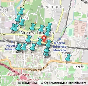 Mappa Via Raffaele Pucci, 84014 Nocera Inferiore SA, Italia (0.483)