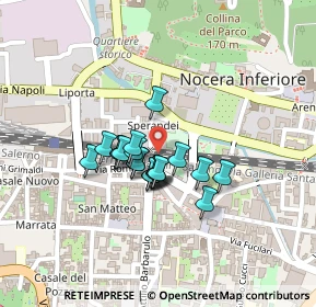 Mappa Piazza Guerritore G, 84014 Nocera Inferiore SA, Italia (0.1505)