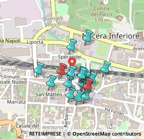 Mappa Piazza Guerritore G, 84014 Nocera Inferiore SA, Italia (0.1805)