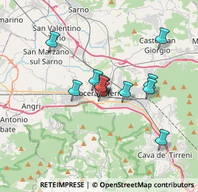 Mappa Piazza Guerritore G, 84014 Nocera Inferiore SA, Italia (2.75167)