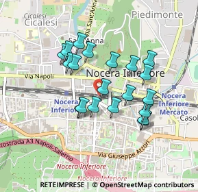Mappa Piazza Guerritore G, 84014 Nocera Inferiore SA, Italia (0.4025)