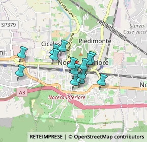 Mappa Piazza Guerritore G, 84014 Nocera Inferiore SA, Italia (0.63)