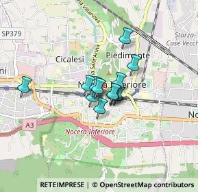 Mappa Piazza Guerritore G, 84014 Nocera Inferiore SA, Italia (0.50769)