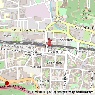 Mappa Via Eduardo Astuti, 113, 84014 Nocera Inferiore, Salerno (Campania)