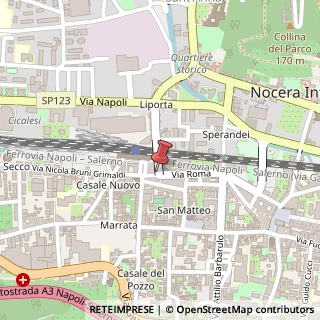 Mappa Via Roma, 80, 84014 Nocera Inferiore, Salerno (Campania)