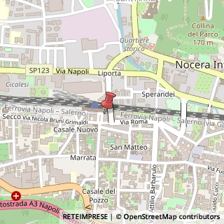 Mappa Via Luigi Battipaglia, 4, 84014 Nocera Inferiore, Salerno (Campania)