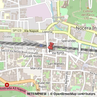 Mappa Via Eduardo Astuti, 137, 84014 Nocera Inferiore, Salerno (Campania)
