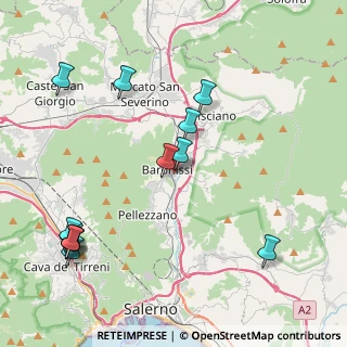 Mappa Via Cutinelli, 84081 Baronissi SA, Italia (5.33538)