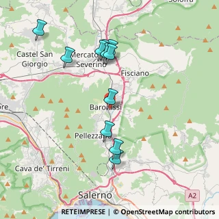 Mappa Via Cutinelli, 84081 Baronissi SA, Italia (4.19455)