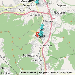 Mappa Via Nicola Farina, 84081 Baronissi SA, Italia (3.21615)