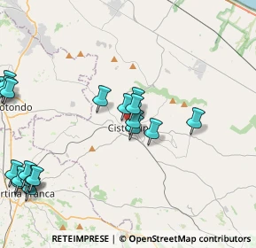 Mappa Via IV Novembre, 72014 Cisternino BR, Italia (5.568)