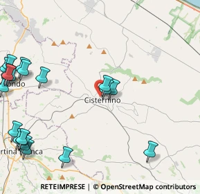 Mappa Via IV Novembre, 72014 Cisternino BR, Italia (6.5835)