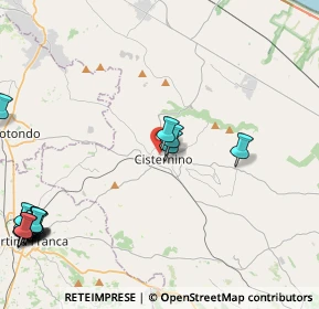 Mappa Via IV Novembre, 72014 Cisternino BR, Italia (6.81647)