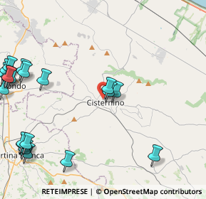 Mappa Via IV Novembre, 72014 Cisternino BR, Italia (6.56)