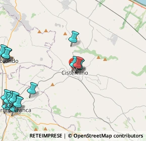 Mappa Via IV Novembre, 72014 Cisternino BR, Italia (6.438)