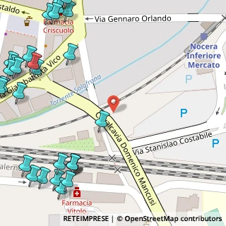 Mappa Via Stanislao Costabile, 84014 Nocera Inferiore SA, Italia (0.09655)