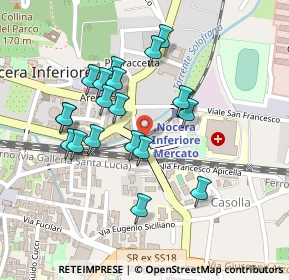 Mappa Via Stanislao Costabile, 84014 Nocera Inferiore SA, Italia (0.2195)