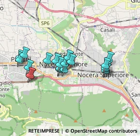 Mappa Via Stanislao Costabile, 84014 Nocera Inferiore SA, Italia (1.7015)