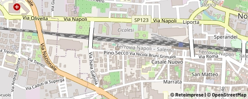 Mappa Nocera Inferiore