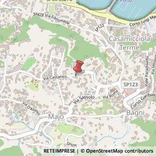 Mappa Via Castanito, 40, 80074 Casamicciola Terme, Napoli (Campania)
