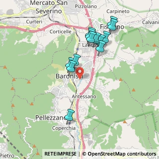 Mappa Via Staccaruli, 84081 Baronissi SA, Italia (1.96692)