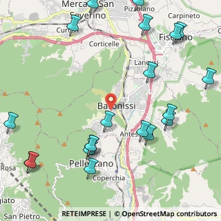 Mappa Via Giuseppe Verdi, 84081 Baronissi SA, Italia (3.0825)
