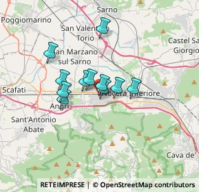 Mappa Via D. Ammaturo, 84016 Pagani SA, Italia (2.46545)