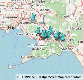 Mappa Via Pasquale Vitiello, 84018 Scafati SA, Italia (7.90909)