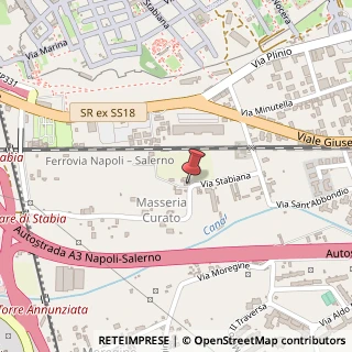 Mappa Via Stabiana,  8, 80045 Pompei, Napoli (Campania)