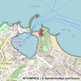 Mappa Via Porto, 91, 80077 Ischia, Napoli (Campania)