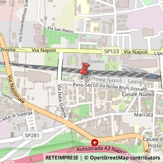 Mappa Via Nicola Bruni Grimaldi, 66, 84014 Nocera Inferiore, Salerno (Campania)