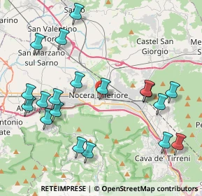 Mappa Via Vico Giovanni Battista, 84014 Nocera Inferiore SA, Italia (5.06895)