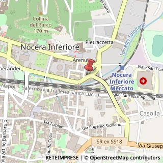 Mappa Via Giovanni Battista Vico, 17, 84014 Nocera Inferiore, Salerno (Campania)