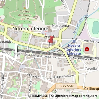 Mappa Via Guglielmo Marconi, 36, 84014 Nocera Inferiore, Salerno (Campania)