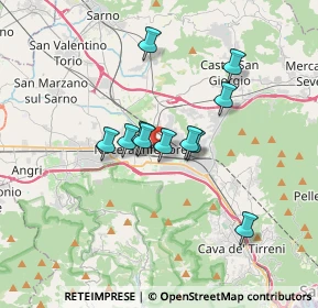Mappa Via Giovio Paolo, 84014 Nocera Inferiore SA, Italia (2.82182)