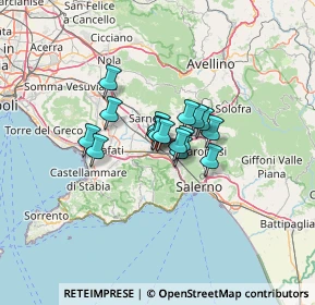 Mappa Via Giovio Paolo, 84014 Nocera Inferiore SA, Italia (7.53813)