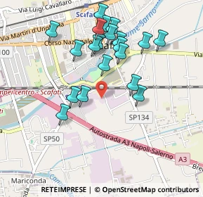 Mappa Via d'Amaro, 84018 Scafati SA, Italia (0.496)