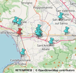 Mappa Via d'Amaro, 84018 Scafati SA, Italia (3.47455)