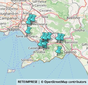 Mappa Via d'Amaro, 84018 Scafati SA, Italia (9.56538)