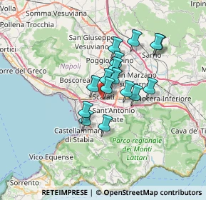 Mappa Via d'Amaro, 84018 Scafati SA, Italia (5.255)