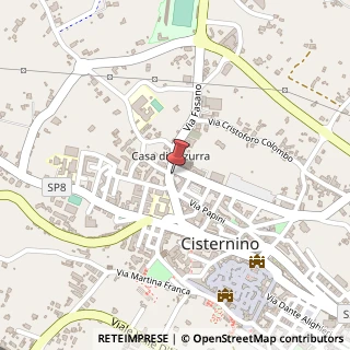 Mappa Via Fasano, 112, 72014 Cisternino, Brindisi (Puglia)