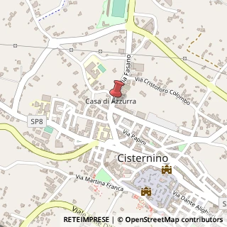 Mappa Via Fasano, 122, 72014 Cisternino, Brindisi (Puglia)