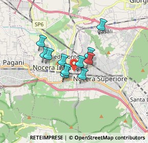 Mappa Via Paolo Giovio, 84014 Nocera Inferiore SA, Italia (1.21091)
