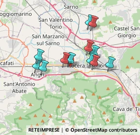 Mappa Pagani, 84016 Pagani SA, Italia (3.14167)